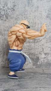 Figura de Anime de Dragón Ball de 23 cm, Figura de Acción de Maestro Roshi Semidesnudo Musculoso, Simulación, Colgante de Escritorio, Regalo de Halloween y Navidad - Product Image 5