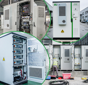 Gabinete de Almacenamiento de Energía Industrial y Comercial Huijue, Sistema de Baterías Solares de Alto Voltaje, 233Kwh-418Kwh, Iones de Litio - Product Image 1