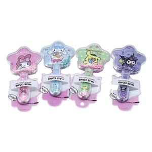 Kuromi KT Cat cuscino simpatico cartone animato transfrontaliero piccolo ghiaccio Airbag da neve pettine con manico in bambù per uso domestico da parte dei bambini - Product Image 4