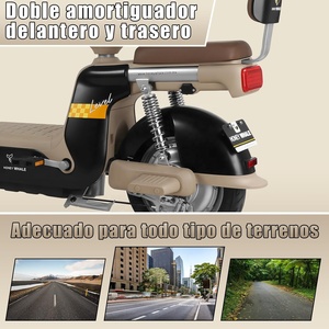 Vélo électrique pour adultes U3 Pro, moteur 650W max, vitesse maximale 45 km/h, autonomie 60 km, batterie grande capacité 20 Ah, en stock au Mexique - Product Image 5