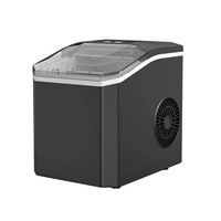 Mini-machine à glaçons portable de comptoir pour cuisine, haute efficacité, nettoyage automatique, glaçons rapides en 6 minutes, usage domestique, vente directe usine