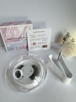 Vente en gros de faux cils magnétiques réutilisables de haute qualité avec boîte de cils transparente et simple faux cils magnétiques
