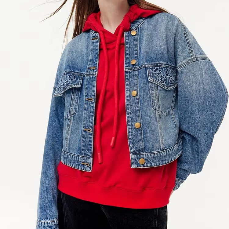 2025 New Women s Cropped Denim