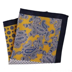 涤纶纱线口袋方形定制印花手帕