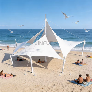 Toldo de Membrana Tensada para <span class=keywords><strong>Plaza</strong></span> Comercial - Product Image 5