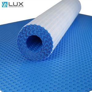 Membrane PE PP imperméable durable de haute qualité <span class=keywords><strong>sous</strong></span> les carreaux de sol/Membrane de désolidarisation/Mat de désolidarisation pour revêtement de sol - Product Image 2