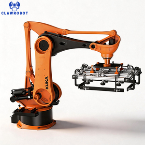 Robot Industrial Multiusos CLAWROBOT KUKA KR de 6 Ejes y 360 kg para Corte Láser, Soldadura, Logística, Almacenamiento y Paletización, Disponible en Stock - Product Image 1