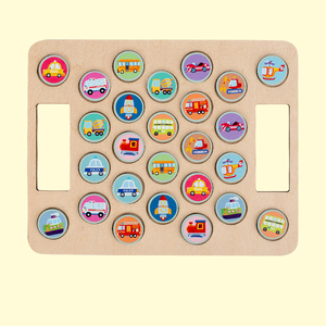 Bán buôn trẻ em sáng tạo trò chơi hội đồng quản trị phổ biến Bộ nhớ đào tạo trò chơi quan tâm trồng trọt vui gỗ bộ nhớ cờ vua - Product Image 5