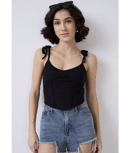 Débardeurs tendance pour femmes en coton extensible respirant léger et doux pour les soirées, les voyages, le quotidien, la mode décontractée - Product Image 1