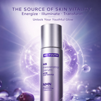 Sérum de beauté naturelle au resvératrol 99% pur, exosomes NMN, antioxydant, éclaircissant, réparateur de barrière, hydratant, anti-âge, essence pour le visage