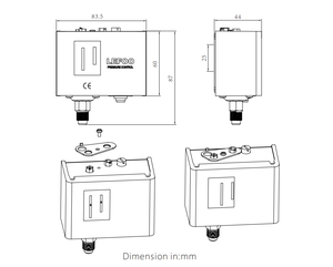 LF55 Dampfkesselsc halter Wasserpumpe Elektronischer Druckregler Luft Wasser Kompressor Luft, Wasser und Kryogen-20 ~ 110 CN;ZHE - Product Image 6