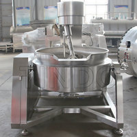 Mélangeur de cuisson automatique 100L-1000L Mélangeur de sauce cuiseur à vapeur