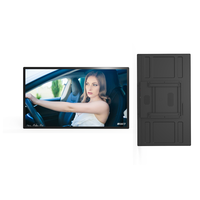 32 43 55 Inch 4K Ultra Slim Video Wall Mounted Digital Signage Android Monitor untuk Iklan di Pusat Perbelanjaan Layar LCD