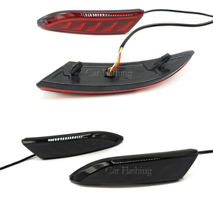 Luci Posteriori per Paraurti <span class=keywords><strong>Ford</strong></span> <span class=keywords><strong>Focus</strong></span> 3 Sedan e Hatchback 2012-2014, Riflettori LED, Luci di <span class=keywords><strong>Stop</strong></span> e Freno, Accessori Auto - Product Image 4