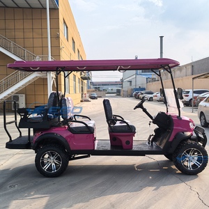 Carrito de Golf Eléctrico de Alta Calidad con Batería de Litio, Nuevo Diseño, Techo para Carrito de Golf, en Venta, Carrito de Golf Motorizado con Puertas - Product Image 1