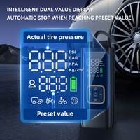 Compresseur d'air professionnel Newo LP20 en ABS, gonfleur de pneus haute pression 150 PSI avec moniteur de pression des pneus 25 L/min