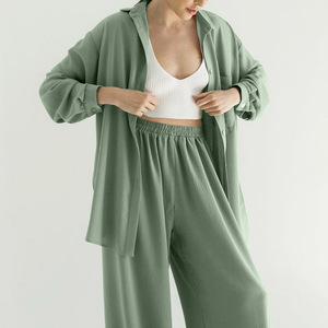 Conjunto de pijama erótico sexy personalizado de cuatro piezas <span class=keywords><strong>con</strong></span> plumas rosas para mujer, pijama de lujo de alta calidad para mujer - Product Image 4