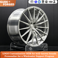 Jantes GUDE forgées P103 à design concave multi-rayons pour BMW F82 M4 Mercedes Benz W204 C63