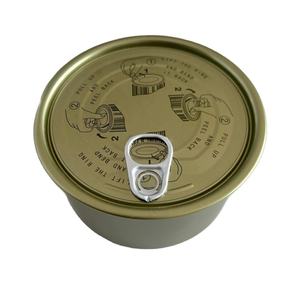 Latas Metálicas Cilíndricas Pequeñas Personalizadas con Tapa de Rosca Fácil de Abrir, Latas de Hojalata de 2 Piezas <span class=keywords><strong>para</strong></span> Alimentos de Bebé, Sardinas y Carne - Product Image 1