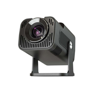 Projecteur portable HD HY320 le plus vendu avec fonction de mise en miroir d'écran, idéal pour le home cinéma, projecteur à courte focale 3D intégré