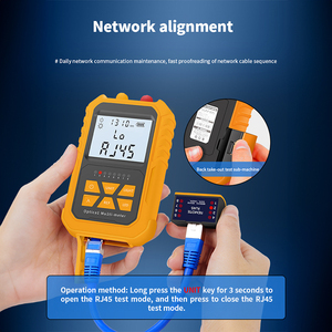 FTTH Mini Multifunktions-Glasfaser-Leistungs messer OPM Cable Tracker und VFL Visual Fault Locator 15/30 MW SC-Anschluss typ - Product Image 6