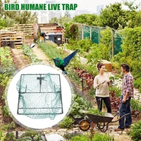 Pièges à oiseaux écologiques et résistants à la corrosion pour les moineaux, les cailles et les petits oiseaux - Accessoires de jardin, filet de chasse, contrôle des nuisibles