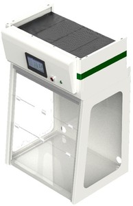 <span class=keywords><strong>Hotte</strong></span> à fumées en acier résistant aux produits chimiques personnalisée pour les laboratoires scolaires, utilisée dans les bases de données biologiques avec des armoires et des ventilateurs d'évacuation - Product Image 2