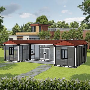 Maison préfabriquée en conteneur extensible, entièrement meublée, certifiée CE, panneau sandwich, design d'hôtel villa en Asie du Sud-Est - Product Image 2