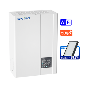Purificateur d'Air Intérieur E-<span class=keywords><strong>VIPO</strong></span> Mural pour Chambre Résidentielle avec Contrôle par Application Wifi, Unité de Ventilation d'Air Frais avec Filtre HEPA - Product Image 2