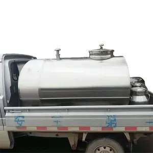 Dökme süt, içme suyu ve paslanmaz çelik araca monteli taşıma tankları kullanarak diğer sıvıların taşınması