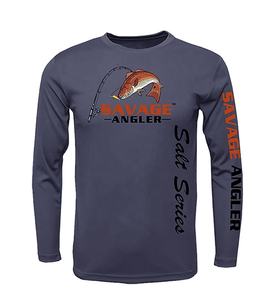 Venta caliente Camisa de pesca personalizada Sublimación de manga larga Ropa de pesca para hombre de secado rápido - Product Image 6