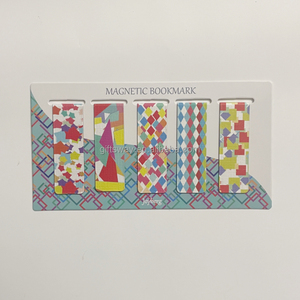 Set di 4 Segnalibri Magnetici Personalizzati per Frigorifero, Design Museale Creativo, 3x12cm, Stampa a Colori, Pubblicità del Marchio - Product Image 2