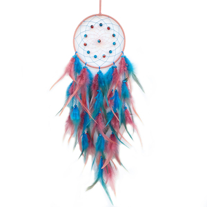 Plumes attrape-rêves tenture murale élégante Art mural chambre décoration fenêtres <span class=keywords><strong>balcon</strong></span> chambre cadeau de fête de mariage pour filles enfants - Product Image 5