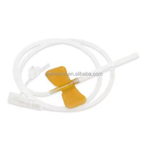 ชุดเข็มผีเสื้อ25g <span class=keywords><strong>21g</strong></span> 23G ชุดเข็มสำหรับหนังศีรษะแบบใช้แล้วทิ้งสำหรับใช้ทางการแพทย์ทุกขนาด - Product Image 2