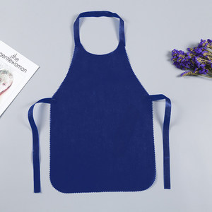 Tablier jetable non tissé à nouer à l'arrière pour salon de beauté, travaux de nettoyage et cuisine - Product Image 5