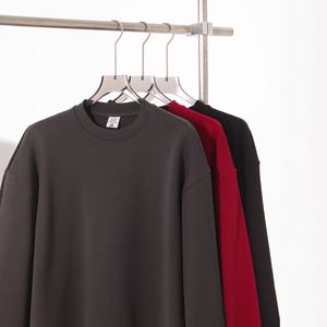 Sudadera Pulóver de Cuello Redondo para Hombre y Mujer en Color Sólido Estilo Casual Suelto 100% Algodón para la Temporada de Otoño - Product Image 4