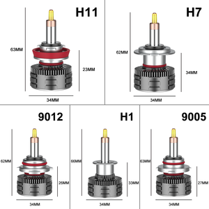RC40 <span class=keywords><strong>Precio</strong></span> de Fábrica, Faro LED de 120w, Universal H1 H11 9005 9012, Bombilla para Coche, Faros LED H7 - Product Image 2