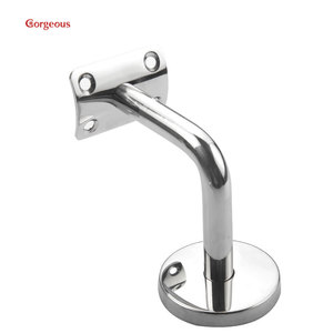 Conector de pasamanos de 90 grados de plástico de acero inoxidable barandilla de vidrio Barandilla de escalera Hardware barandilla de vidrio escaleras - Product Image 5
