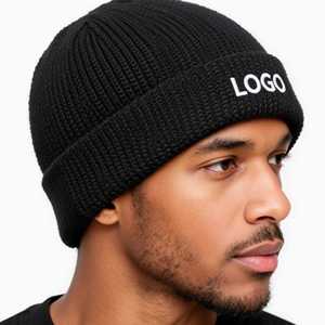 2026 Custom Knitted Beanie <b>Hats</b> With Embroidery Text Logo and Print Image Personalized Design Winter <b>Warm</b> <b>Hat</b> - Product Image 1
