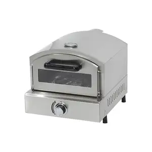 High Capacity Pizza Oven Rapid-Heating Continuous Pizza Gas Oven Rust-Proof Easy Operating Electric Pizza Oven