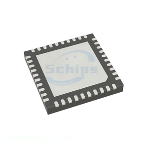 Composants de circuits électroniques 40 VFQFN à contacts apparents PIC18F45Q24-I_MP, canal de fabricant intégré - Product Image 1