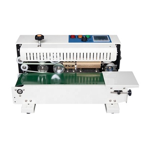 Máquina Automática de Sellado Térmico de Bolsas de Plástico Horizontales, Selladora de Banda Continua sin Transportador, Tipo Pequeño - Product Image 3