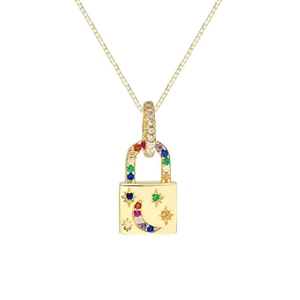 TKJ 2025 Nuovo Design Collana Lunga con Lucchetto in <span class=keywords><strong>Argento</strong></span> Sterling 925 Prezzo al <span class=keywords><strong>Grammo</strong></span> Gioielli in Oro Vero OEM/ODM - Product Image 1