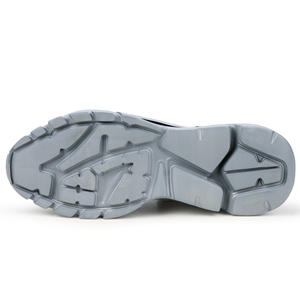 Botas de trabajo para hombres, zapatos de trabajo transpirables, zapatos de seguridad con punta de acero protectores unisex ligeros - Product Image 4