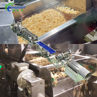 Ligne de production de friture à haute température Shepody pour peau de porc, capacité 100-300 kg/h, pour frites de poulet et peaux de porc