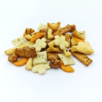 Mezcla de Galletas de Arroz al Estilo Japonés con 7 Formas y Sabores Únicos para Distribuidores Mayoristas de Snacks