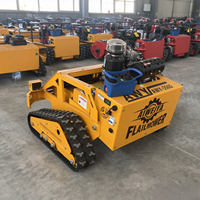 Soldes Exceptionnelles : Tondeuse Autoportée Zéro-Turn à Chenilles, Diesel 4 Temps, Tout-Terrain, Idéale pour Travaux en Zone Montagneuse – Direct Usine Chine
