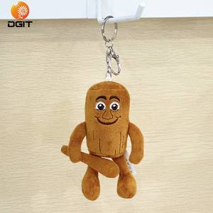 Nouveau brainrot italien Al, requin Tralalero Tralala, Tung Tung Tung Sahur, porte-clés en peluche dessin animé mignon porte-clés en peluche - Product Image 1