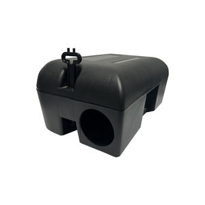 Toptan yüksek kaliteli kemirgen yem istasyonu insancıl canlı çok yakalamak kullanımlık kilitlenebilir plastik PP ABS fare fare kapanı - Product Image 4