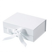 Coffret cadeau magnétique pliable Shengcan avec sac en papier, rembourrage en papier déchiqueté, emballage cadeau personnalisé avec logo